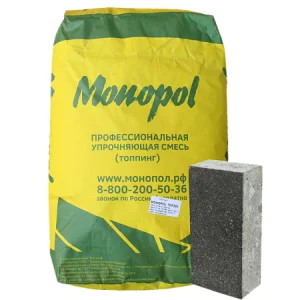 Monopol TOP 400 безыскровый топпинг для бетона (цвет: натуральный; фасовка: 25 кг)